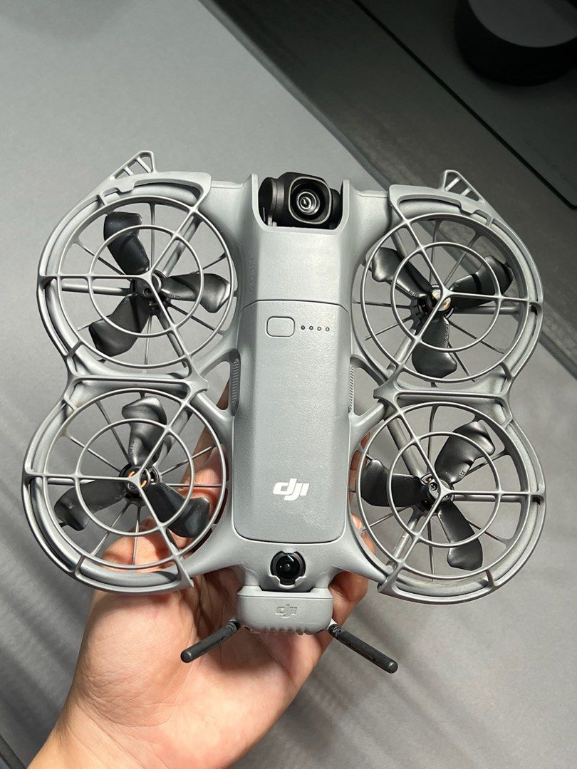 DJI Neo 2 Fly More Combo FMC (Category: Drones) located in Malabon City. Submitted by enricogomez (Listing ID 1469263401, Image 2). Description: DJI Neo 2 Fly More Combo FMC • excellent condition • no issue • battery cycle count: 4,5,6 • DJI warranty til April 2027 Inclusions • neo 2 aircraft • 3pcs intelligent flight batteries • charging hub • charging cable • rcn3 remote control • rc lightning cable • rc type c cable • digital transceiver • 2pc