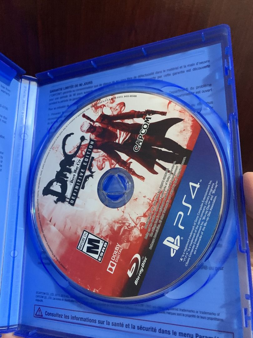 DmC: Devil May Cry Definitive Edition for PS4 (Category: PlayStation) located in Manila. Submitted by matthew_lumibao (Listing ID 1469166788, Image 3). Description: Meetup Location: - Balanga City, Bataan Shipping via: - J&T or Flash PM for more details..