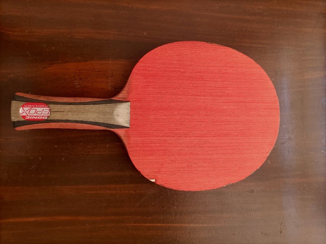 Donic Epox Power Carbon (Category: Other Sports Equipment and Supplies) located in Malolos. Submitted by skygabriel_faraon (Listing ID 1469173576, Image 2). Description: 📌 For Sale: Donic Epox Powercarbon Price: ₱2,100 Condition: Used, with minimal edge dings/chips. Performance remains unaffected. - Authentic Donic Epox Powercarbon - Offensive (OFF/OFF+) blade - 7-ply construction with carbon-fleece fibers - Rare, phased-out Anatomic (AN) handle