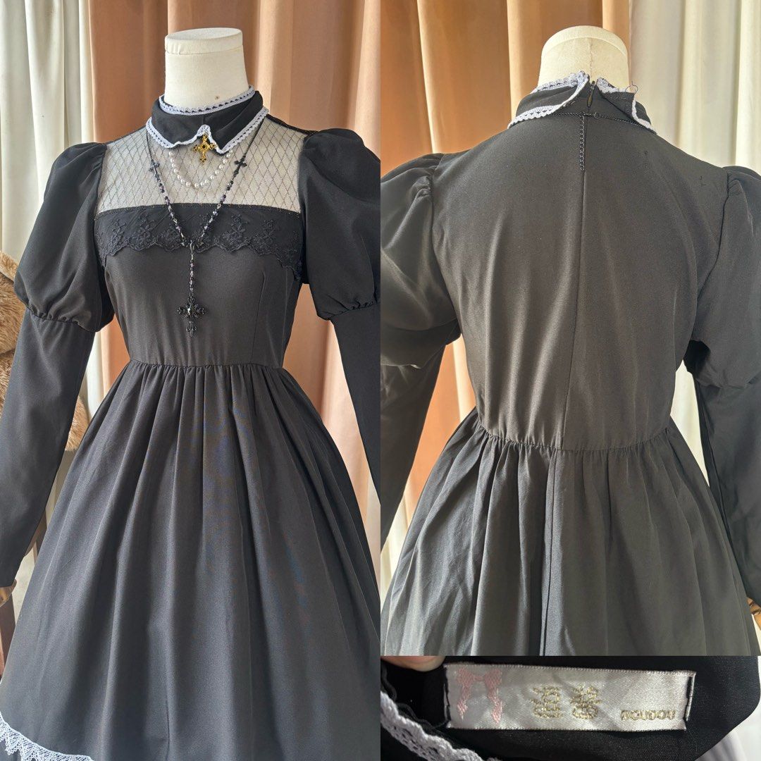Doudou - Gothic Lolita Dress (Category: Dresses) located in General Trias. Submitted by Ashantyscollezion (Listing ID 1469330346, Image 3). Description: ✏️ 𝘒𝘪𝘯𝘥𝘭𝘺 𝘕𝘰𝘵𝘦: - 𝘗𝘭𝘦𝘢𝘴𝘦 𝘤𝘩𝘦𝘤𝘬 𝘢𝘭𝘭 𝘥𝘦𝘵𝘢𝘪𝘭𝘴 𝘪𝘯 𝘵𝘩𝘦 𝘤𝘢𝘱𝘵𝘪𝘰𝘯𝘴. - 𝘋𝘪𝘮𝘦𝘯𝘴𝘪𝘰𝘯𝘴 𝘢𝘭𝘳𝘦𝘢𝘥𝘺 𝘰𝘯 𝘵𝘩𝘦 𝘱𝘩𝘰𝘵𝘰. -𝘱𝘦𝘵𝘵𝘪𝘤𝘰𝘢𝘵, 𝘳𝘪𝘣𝘣𝘰𝘯 𝘢𝘯𝘥 𝘰𝘵𝘩𝘦𝘳 𝘴𝘵𝘺𝘭𝘪𝘯𝘨 𝘪𝘵𝘦𝘮𝘴 𝘢𝘳𝘦 𝘯𝘰𝘵 𝘪𝘯𝘤𝘭𝘶𝘥𝘦𝘥. 𝘍𝘰𝘳 𝘧𝘭𝘢𝘸𝘴 𝘢�