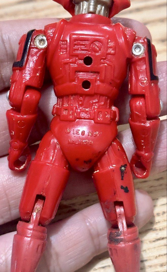 Dread Commander - Captain Power Action Figure (Super Rare) (Category: Vintage Collectibles) located in Mandaluyong City. Submitted by collectorsobsessions (Listing ID 1469329606, Image 3). Description: - Super rare since very few were made. - No accessories included. - Joints are semi-tight, except for legs which are semi-loose. - With some minor stains and dirt due to age. - Released in 1988. - PRICE: P25,000.