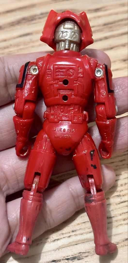 Dread Commander - Captain Power Action Figure (Super Rare) (Category: Vintage Collectibles) located in Mandaluyong City. Submitted by collectorsobsessions (Listing ID 1469329606, Image 2). Description: - Super rare since very few were made. - No accessories included. - Joints are semi-tight, except for legs which are semi-loose. - With some minor stains and dirt due to age. - Released in 1988. - PRICE: P25,000.