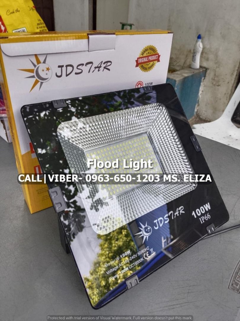 DSTAR Flood light Spec: 100 watts (Category: Other Home Furniture) located in Manila. Submitted by ramoseliza33488 (Listing ID 1469240865, Image 1). Description: .