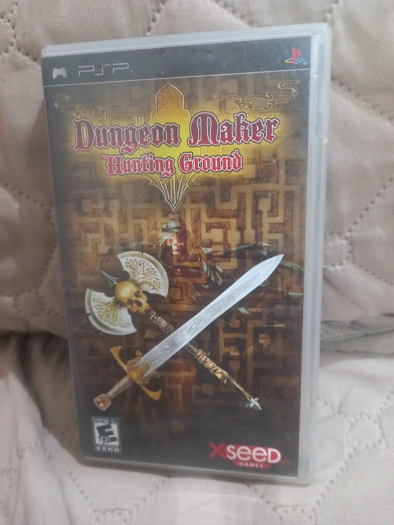 Dungeon maker hunting ground PSP game (Category: PlayStation) located in Valenzuela. Submitted by retro.rush (Listing ID 1469313877, Image 1). Description: w/ manual gcash payment delivery j&t lalamove.