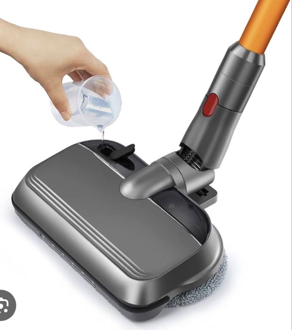 Dyson Electric wet-and-dry mop head attachment (Category: Home Improvement Tools & Accessories) located in Paranaque City. Submitted by dalle_closet (Listing ID 1469184020, Image 2). Description: Electric Mop Head Attachment designed to be compatible with Dyson cordless vacuum cleaners (such as the V7, V8, V10, V11, V12, V15, and SV18 models) Key Features • Dual-Functionality: Allows you to vacuum, wet/dry mop, and polish hard floors simultaneous