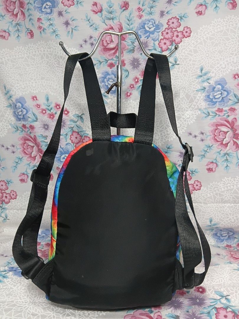 ED HARDY SKULL ON RAINBOW TIE DYE NYLON MINI BACKPACK (Category: Backpacks) located in General Mariano Alvarez. Submitted by adonid (Listing ID 1469214361, Image 2). Description: ED HARDY SKULL ON RAINBOW TIE DYE NYLON MINI BACKPACK GOOD CONDITION NORMAL SIGN OF USAGE ONLY..