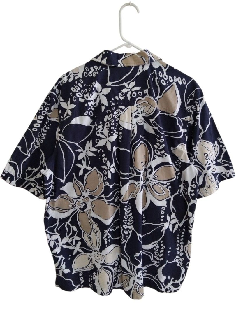 Eddie Bauer Oversized Ripstop Hawaiian Shirt (Category: Tshirts & Polo Shirts ) located in Pasig City. Submitted by hustlexcurate (Listing ID 1469253195, Image 2). Description: Eddie Bauer Oversized Ripstop Hawaiian Shirt Size LARGE on tag fits XL Dimensions: 26X31.