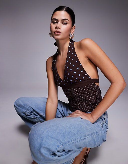 Edikted Polka Dot Top (Category: Sleeveless) located in Davao. Submitted by posh13 (Listing ID 1469311260, Image 2). Description: .