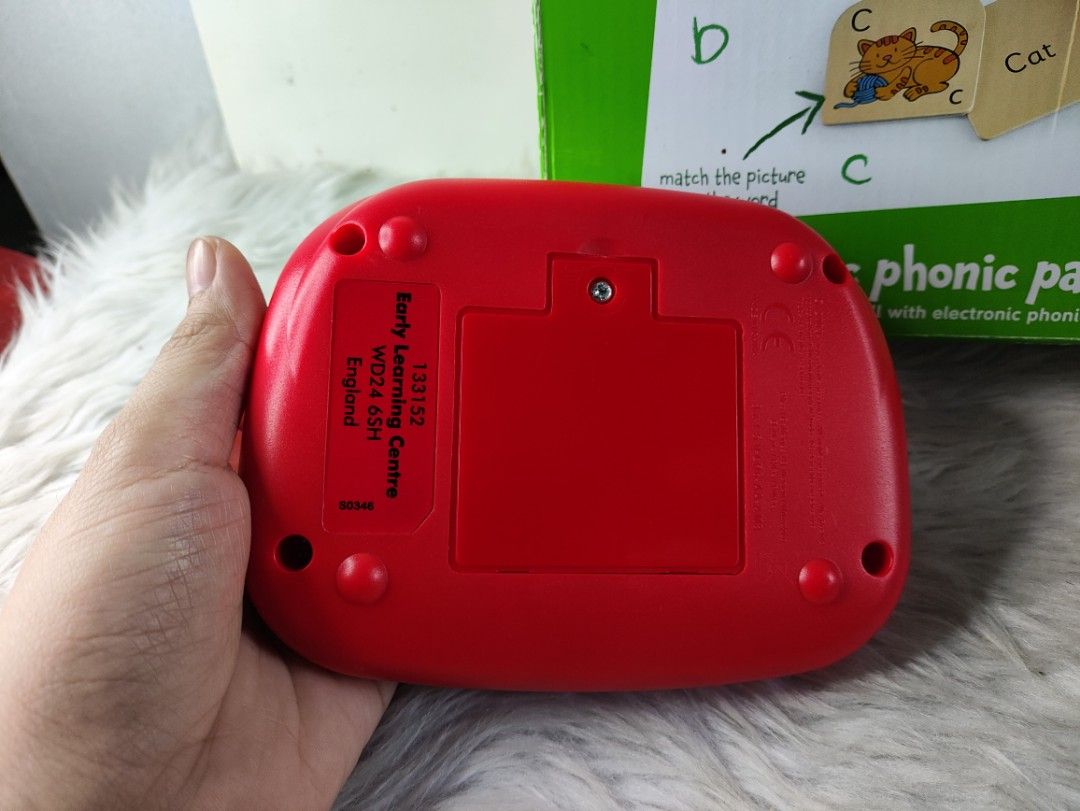 ELC Electronic Phonic Pairs Educational Toy (Category: Educational & Learning Toys) located in Cavite. Submitted by tinetaclesss (Listing ID 1469388193, Image 3). Description: missing 2 cards - .
