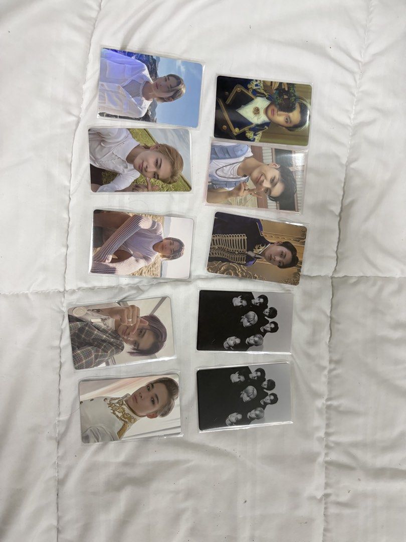 ENHYPEN OLD PHOTOCARDS (Category: K-Wave Merchandise) located in Manila. Submitted by bibibadoobeee (Listing ID 1469227950, Image 1). Description: Take all = ₱800, each = ₱100.
