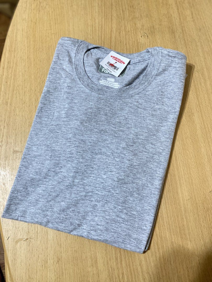 Fanatics Grey T-Shirt Size M (Category: Tshirts & Polo Shirts ) located in Batangas. Submitted by lux_kimmy (Listing ID 1469342136, Image 2). Description: - Brand: Fanatics - Condition: Brand new with tags (Forman Mills) - Size: Men's Medium (M) - Color: Heather Grey - Style: Short sleeve, crewneck, active tee - Material: Comfortable activewear fabric - Origin: Made in Nicaragua.
