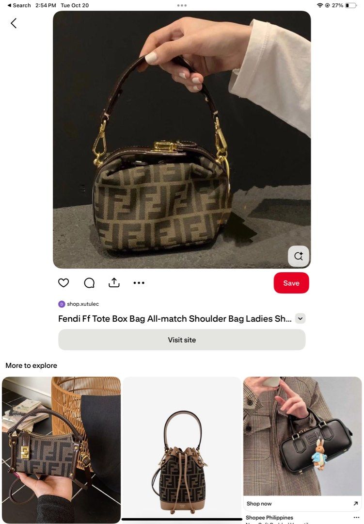 Fendi Micro Shoulder Bag (Category: Luxury Bags & Wallets) located in Caloocan City. Submitted by aesthetix. (Listing ID 1469220172, Image 2). Description: No issue, see pics for details.