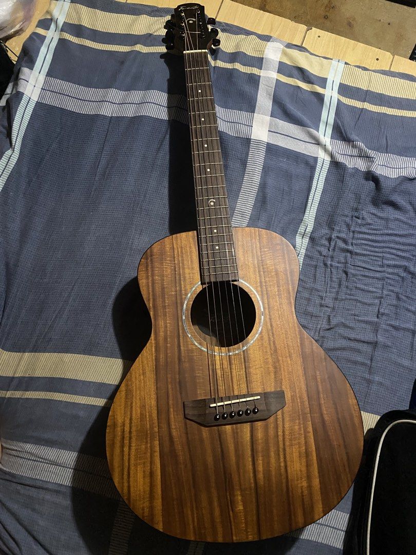 Fermata GS36 (Category: Musical Instruments) located in Manila. Submitted by bbx_hush (Listing ID 1469305430, Image 1). Description: Fermata GS36 Halos para kang bumili ng bago No cracks, no angat na bridge, mas makinis pa sa jowa mo With bag,strap,9volts battery Wala ng time mag gitara kaya benta na lang Honest issue * very minimal dents (unting unti lang) *need na palitan ng string *naka set-up to Eb tuning simula nung binili ko, pa set up mo n