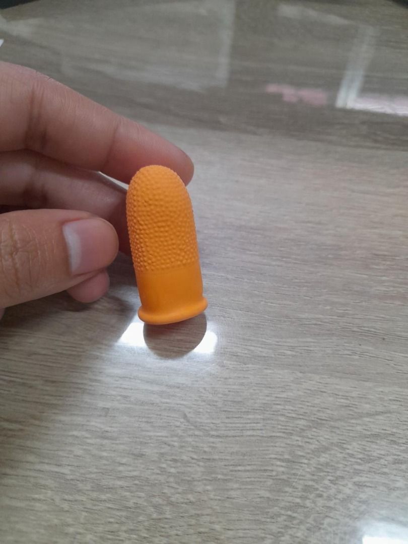 Finger stall Size: small and large (Category: Everything Else Others) located in Manila. Submitted by joeyroque09 (Listing ID 1469167835, Image 2). Description: Finger stall Size: small and large.