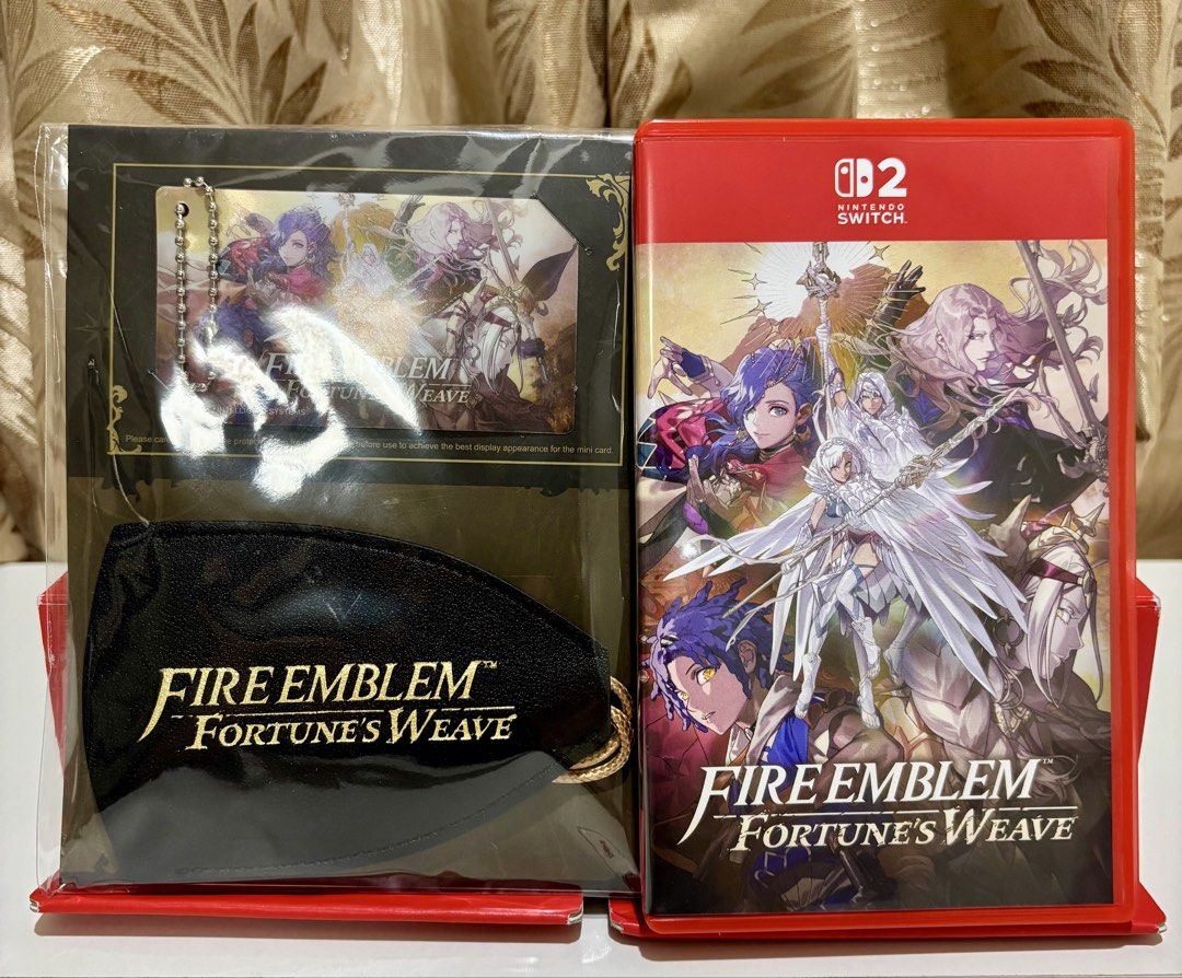 Fire Emblem Fortune's Weave (Category: Nintendo) located in Las Pinas. Submitted by reddoorz (Listing ID 1469265344, Image 1). Description: ⭐️Fire Emblem Fortune’s Weave⭐️ Why you should get this! ✅ Excellent condition ✅ Includes purchase bonus Key Pouch set ✅ Weave four stories into one Willing to trade to two NS2 Games.
