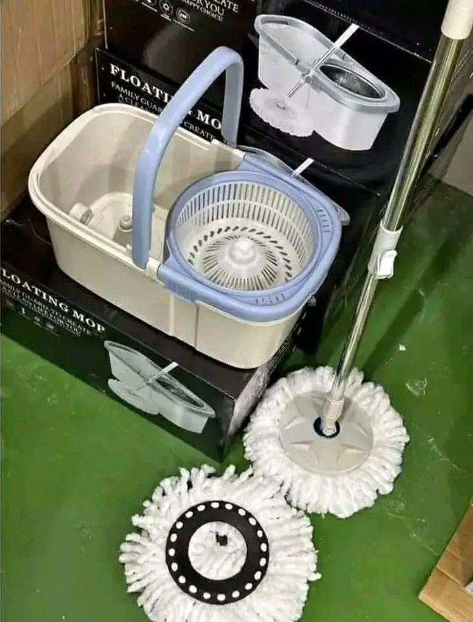 Floating Mop Bucket and Spin Mop Set (Category: Cleaning Tools & Supplies) located in Manila. Submitted by wisecat_f7c143 (Listing ID 1469161922, Image 1). Description: Available ! ! ! Floating Mop Bucket and Spin Mop Set pm me cod via lalamove.