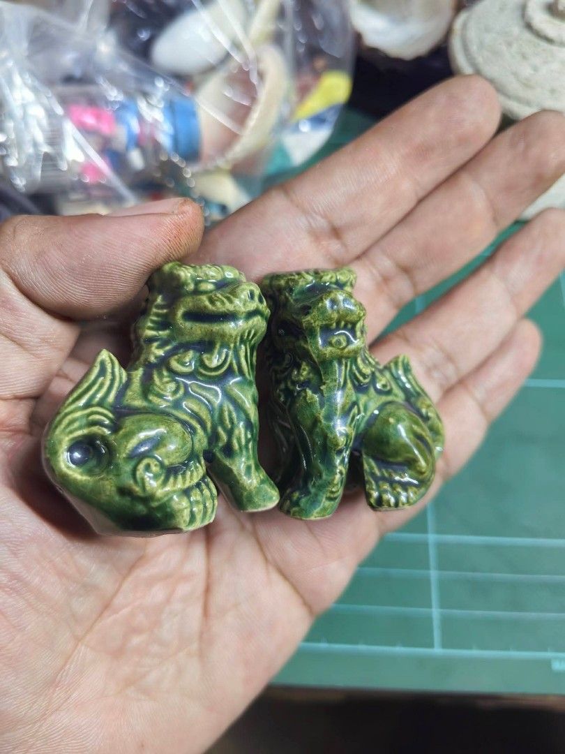 Foo Dog - Ceramic Miniature Figure Pair (Category: Other Home Decor) located in Cebu City. Submitted by dudes_villanueva (Listing ID 1469278064, Image 3). Description: Foo Dog - Ceramic Miniature Figure Pair 📌 In excellent condition..