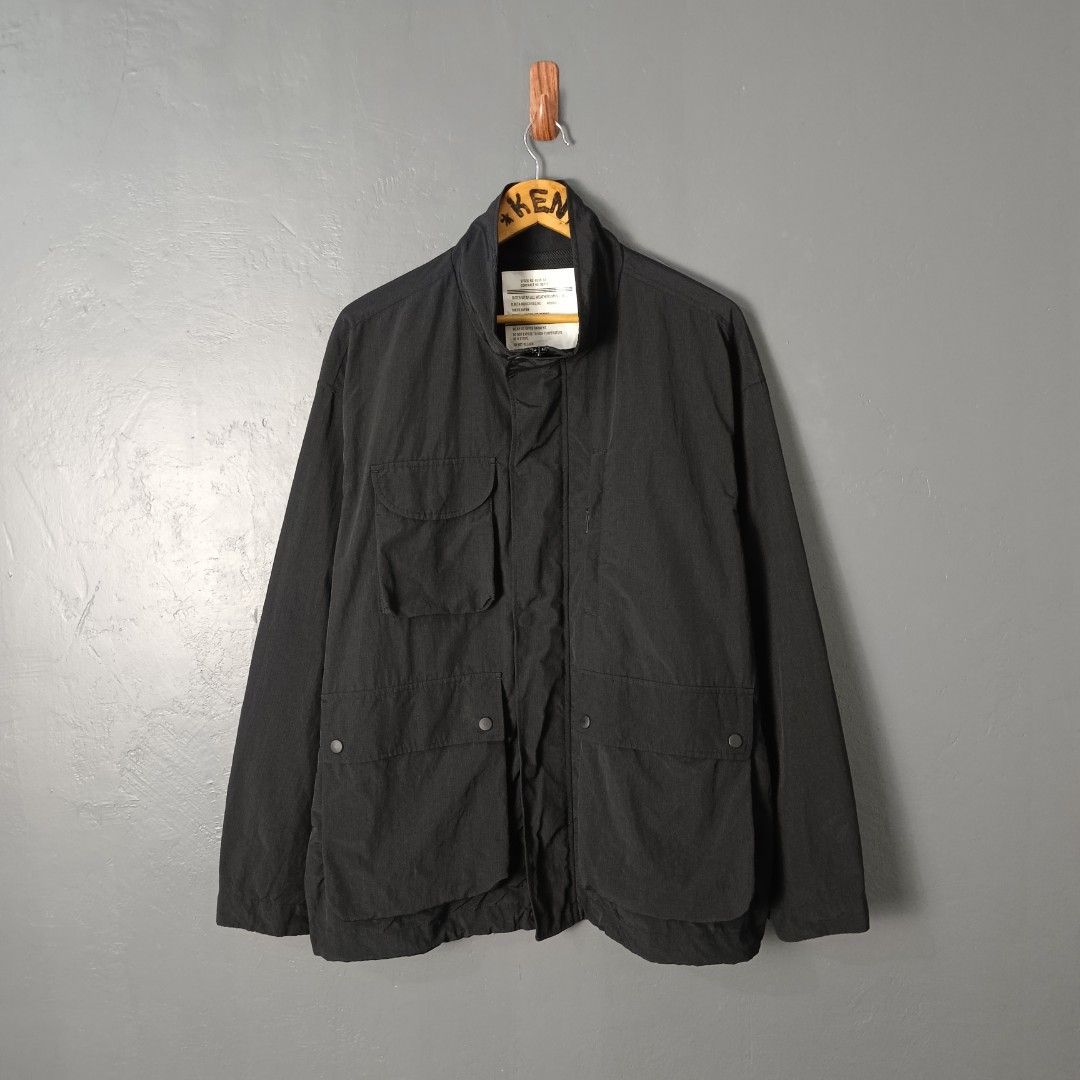 For Men - Rageblue - Utility Field Jacket (Category: Coats, Jackets and Outerwear) located in Bacolod City. Submitted by drop.ph (Listing ID 1469247311, Image 1). Description: Rageblue - Utility Jacket Authentic *Oversized *Size M - 24.5x29 *Excellent *No Flaws *Price: 1,200php *Add SF if outside Bacolod City .
