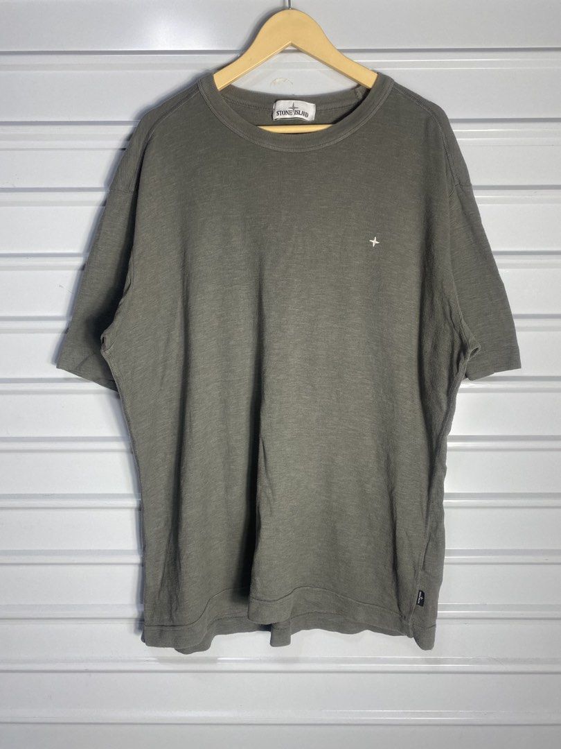 For sale❗️ (Category: Tshirts & Polo Shirts ) located in Davao. Submitted by lucas06082030 (Listing ID 1469304545, Image 1). Description: STONE ISLAND XL ON TAG LARGE FIT DIMENSION : WIDTH 21 x LENGTH 29 LIKE NEW CONDITION AUTHENTIC 💯.