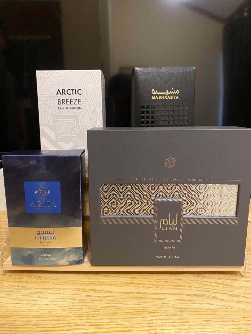 Fragrance Collection 3.5k aspack (Category: Fragrance & Deodorants) located in Santa Rosa. Submitted by jrchmcd (Listing ID 1469181842, Image 2). Description: Mashrabya(Killian Smoking Hot) FP 1500 Liam (BDK Gris Channel) FP 1k Iceberg(Hawas Ice) FP 900 Volare Arctic Breeze(LV Imagination) FP 900 Aspack 3.5k + Blvgari Tygar 60% 30ml(BO freebie).