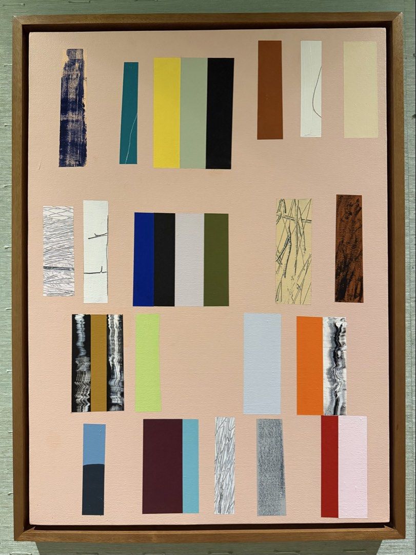 Framed Abstract Oil Painting (Category: Art & Prints) located in Manila. Submitted by moscloset (Listing ID 1469245751, Image 1). Description: Artist: Luis Lopa Title: Untitled Medium: Oil on canvas Size: 30 x 22 in Year: 2020 A great statement piece for any space.