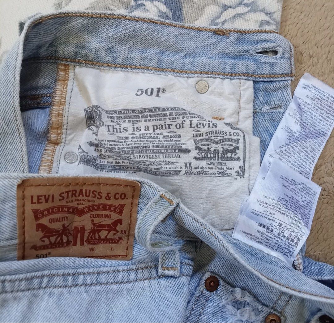 FREE SF | Levis Denim Shorts (Category: Shorts) located in Baguio. Submitted by the.lostwardrobe (Listing ID 1469170915, Image 2). Description: Levis Denim Shorts - no flaws/issues - size: 24-25 - length: 12 Loc: Baguio City PHP 400 shipped (fixed).
