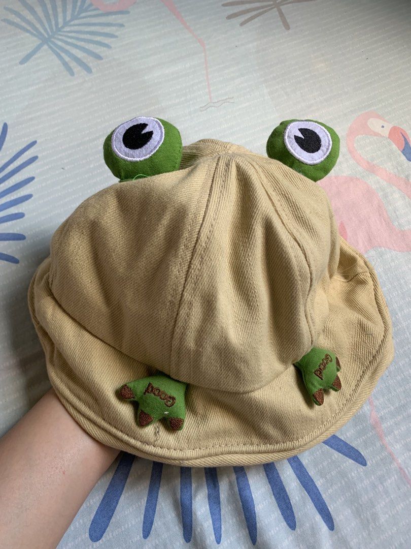 Frog Hat from Enchanted Kingdom (Category: Hats & Beanies) located in Santa Rosa. Submitted by silvercloud_c774d5 (Listing ID 1469203977, Image 1). Description: Never been used. Bought it in Enchanted Kingdom .