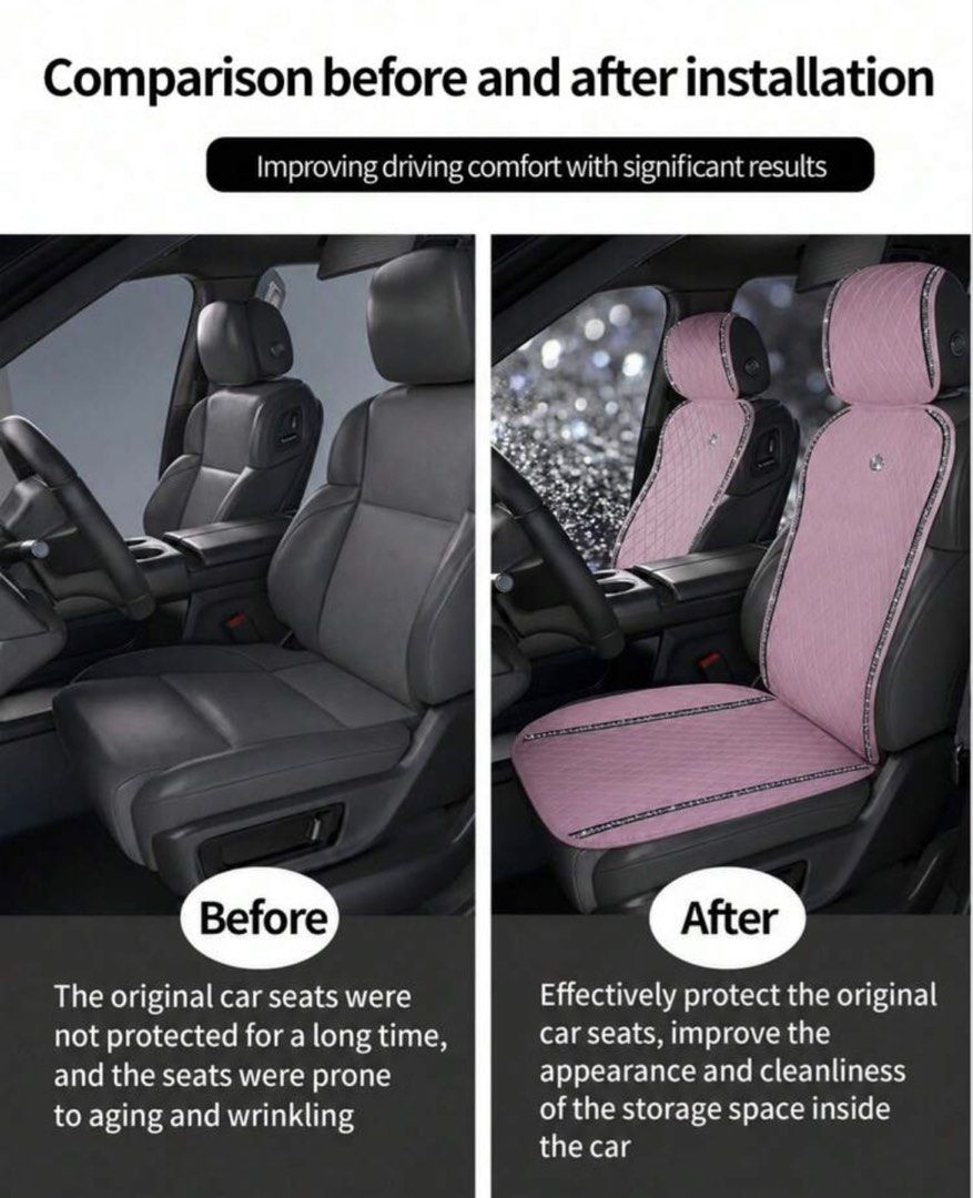 Front seat cover (Category: Upholstery, Seatcovers and Other Interior Parts and Accessories) located in Bacoor. Submitted by ztirfkhan (Listing ID 1469387354, Image 3). Description: Nag iisang set lang po, Mali ng nabili hndi match sa unit ko.. Cheap mura na po yan.. bagong bago po.. may vid po ako ng item para sa interesado.