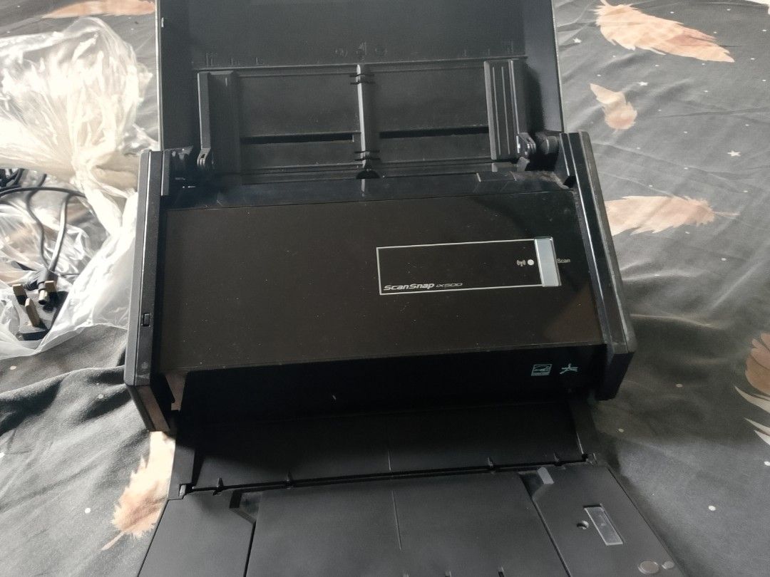 Fujitsu ScanSnap iX500 Wireless Document Scanner (Pre-loved, Complete) (Category: Printers, Scanners & Copiers) located in Manila. Submitted by mari_123.123 (Listing ID 1469206705, Image 2). Description: Description: Selling a pre-loved, heavy-duty Fujitsu ScanSnap iX500 Document Scanner. This is a professional-grade desktop scanner, perfect for offices, businesses, or home use to digitize documents, receipts, and photos quickly. Please note: Thi
