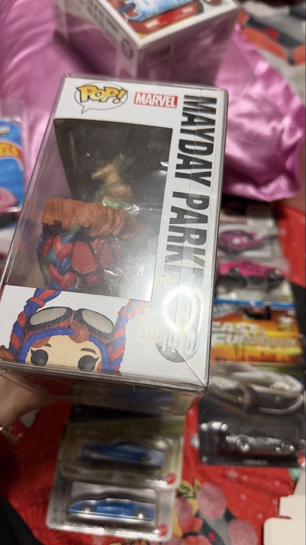 Funko Pop Mayday Parker 1410 (Category: Designer & Blind Box Toys) located in Caloocan City. Submitted by anikshop (Listing ID 1469332839, Image 2). Description: Prot included.