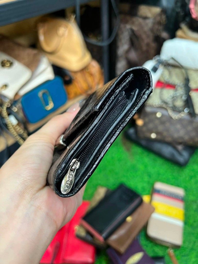 Furla Black Leather Wallet (Category: Luxury Bags & Wallets) located in Sorsogon. Submitted by ukay_finds9.9 (Listing ID 1469262355, Image 3). Description: Open for counter offer.