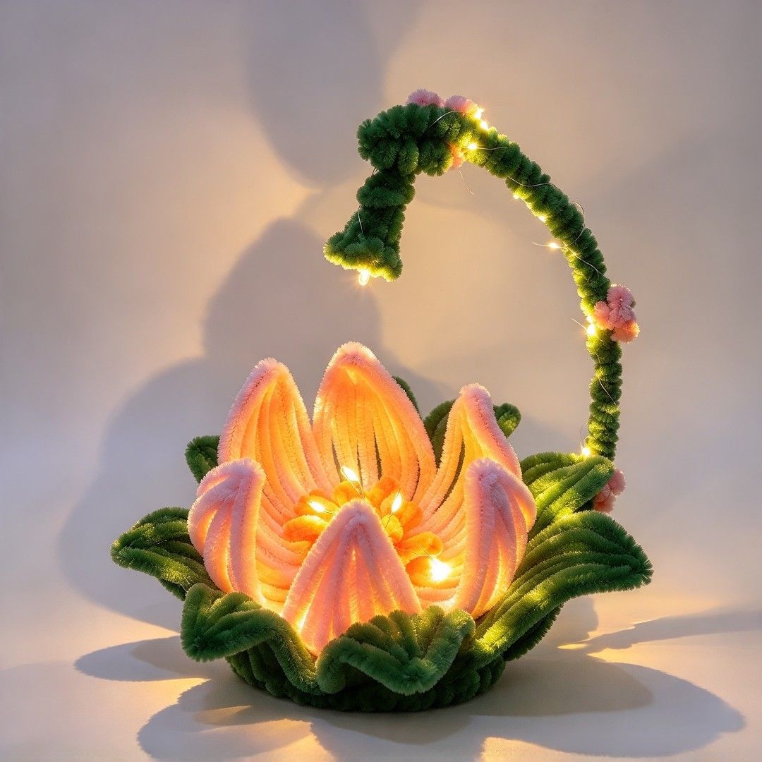 FUZZY WIRE FLOWER LAMP (Category: Carpets, Mats & Flooring) located in Manila. Submitted by dreamyland2.0 (Listing ID 1469257597, Image 3). Description: 🌸✨ FUZZY WIRE FLOWER LAMP ✨🌸 • Jellyfish Night Light 🪼 • Lily of the Valley Lamp 🌷 Looking for a cute, unique, and thoughtful gift? 💐💖 Perfect for gifts, room decorations, or simply to make someone smile. 💓 💗 Custom designs available! 🌷 Choose your own colors and flower designs 🎁 Add-on