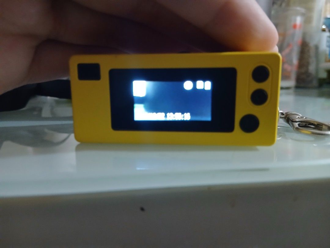 G6 Thumb Camera Keychain Yellow Mini Recorder (Category: Cameras) located in Quezon City. Submitted by puchi.cat (Listing ID 1469174669, Image 3). Description: - With charger - Ultra-compact design, perfect for recording on the go - Handy gadget to easily clip onto bags, lulu, or keys.