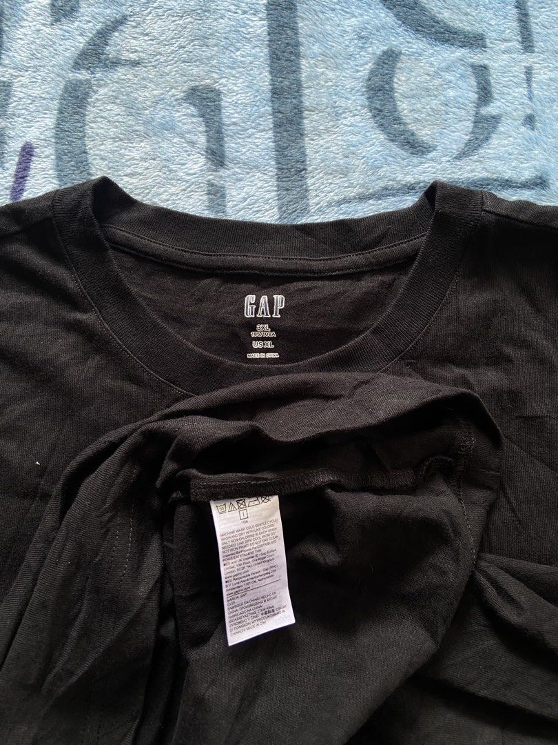GAP LOWER CASE “GAP” LOGO TSHIRT (Category: Tshirts & Polo Shirts ) located in Davao. Submitted by re.wornn (Listing ID 1469217465, Image 3). Description: •US XL W24 L29 •COLOR RATE:9/10 •GOOD AS NEW CONDITION 🏷️350 ADD SHIP 📩DM.
