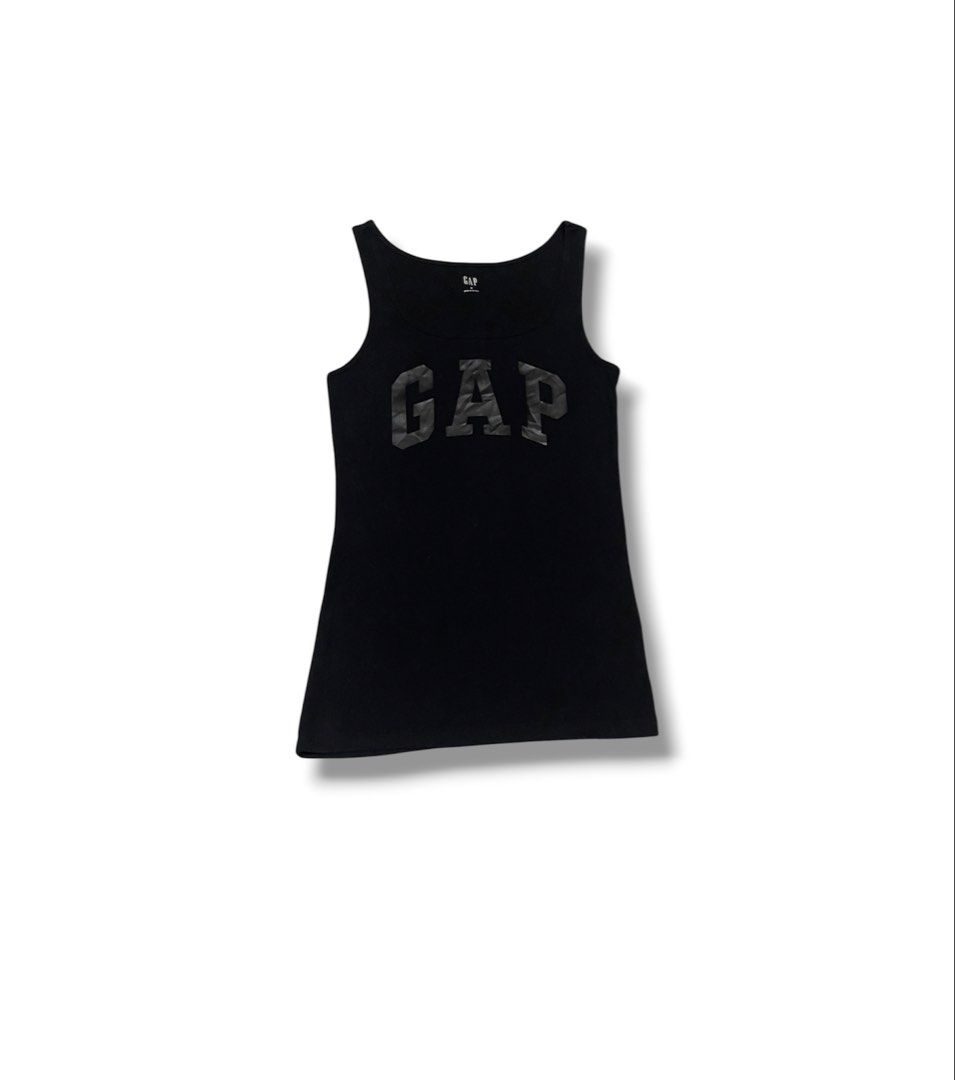 Gap Women’s Tanktop (Category: Sleeveless) located in Bulacan. Submitted by sanjisthrift (Listing ID 1469318107, Image 1). Description: Size Medium on tag Width 13 Length 24 Excellent Condition 9/10.