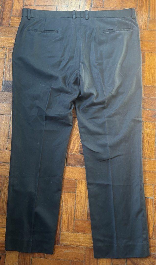 GARAGE SALE! Men’s Slacks/Pants (Category: Trousers) located in Pasig City. Submitted by tanya.c1 (Listing ID 1469166754, Image 3). Description: GARAGE SALE! Used Men’s Pants for office. Color: Black. Waist: 37 inches. Length: 37 inches. Ready for pick up in Pasig area or can ship thru Lalamove (buyer to shoulder cost). Mode of payment: GCash..