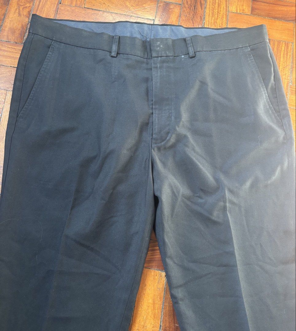 GARAGE SALE! Men’s Slacks/Pants (Category: Trousers) located in Pasig City. Submitted by tanya.c1 (Listing ID 1469166754, Image 1). Description: GARAGE SALE! Used Men’s Pants for office. Color: Black. Waist: 37 inches. Length: 37 inches. Ready for pick up in Pasig area or can ship thru Lalamove (buyer to shoulder cost). Mode of payment: GCash..