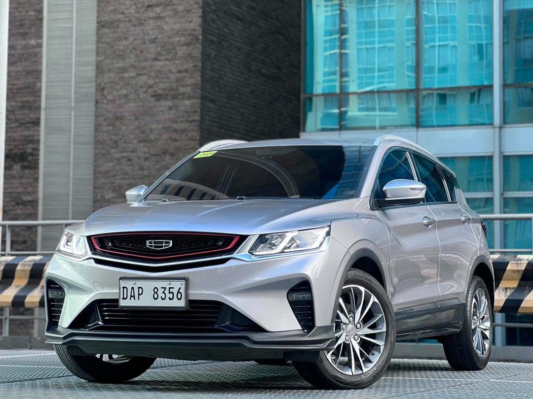 Geely Coolray 1.5 Premium‼️🔥 Auto (Category: Used Cars) located in Makati City. Submitted by maby_latido05 (Listing ID 1469219187, Image 3). Description: New unit 2022 Geely Coolray 1.5 Premium AT Gas Promo: 85K ALL IN DP‼️🔥 4yrs - 17,657 3yrs - 21,293 2yrs - 29,470 *Subject for approval* First owned Well maintained 41k kms only Panoramic Sunroof Smart keyless entry Push start Genuine Leather seats Touchscreen infotainment Reverse camera w/ sen