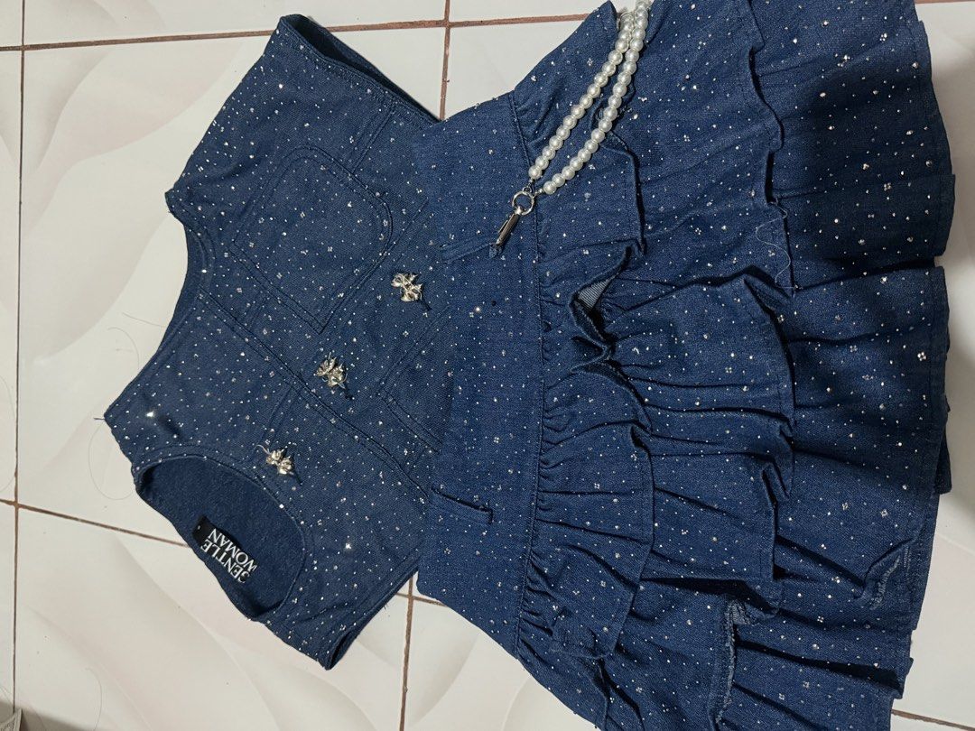 Gentle Woman Denim Coordinate (Category: Sets or Coordinates) located in Bacoor. Submitted by nd.clothing (Listing ID 1469205210, Image 2). Description: .