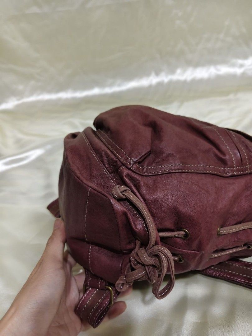GENUINE LEATHER BAGPACK 13/11" (Category: Backpacks) located in Gamu. Submitted by 2022bagsbunny (Listing ID 1469203301, Image 3). Description: .