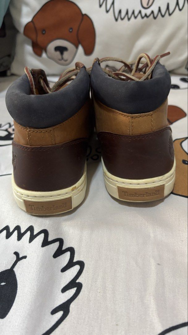 Genuine Timberland (Category: Casual Shoes) located in Manila. Submitted by sliping4restrenzie13 (Listing ID 1469168457, Image 2). Description: Genuine leather timberland shoes 7.5 US MENS.
