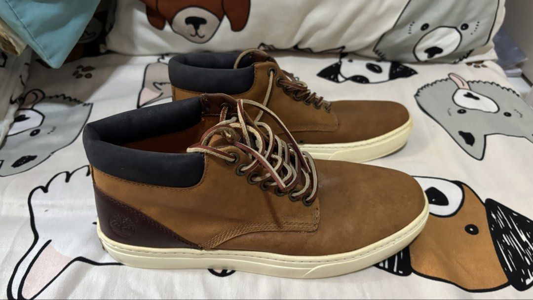 Genuine Timberland (Category: Casual Shoes) located in Manila. Submitted by sliping4restrenzie13 (Listing ID 1469168457, Image 1). Description: Genuine leather timberland shoes 7.5 US MENS.