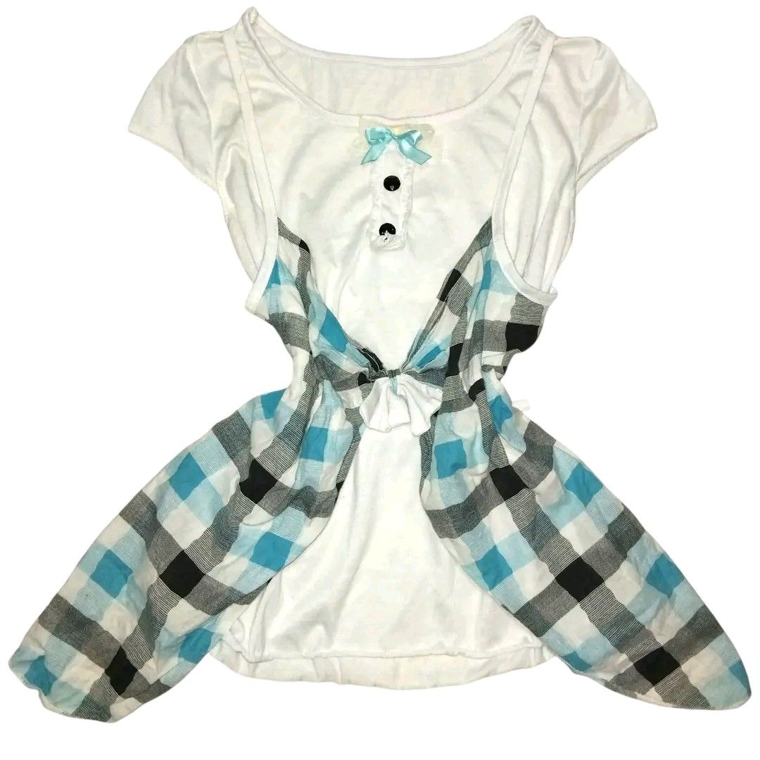 Gingham coquette top (Category: Blouses) located in Manila. Submitted by jessie.333 (Listing ID 1469287806, Image 3). Description: sf defends on your loc (jnt) S to M size.