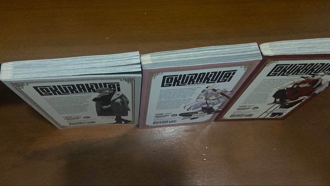 gokurakugai volumes 1-3 (Category: Comics & Manga) located in San Juan City. Submitted by jijiejie (Listing ID 1469191752, Image 3). Description: ᯓ★ vol 1: 400 (yellowing and dents/folds) ᯓ★ vol 2: 500 (yellowing) ᯓ★ vol 3: 500 ᯓ★ can give for 1200 if take all ᯓ★ can give discount if getting other items!! ᯓ★ rfs: need rush funds for other interests 😭 ⋆˚꩜｡ located in san juan city ⋆˚꩜｡ available for meet up and delivery (if for delivery, sf is sh