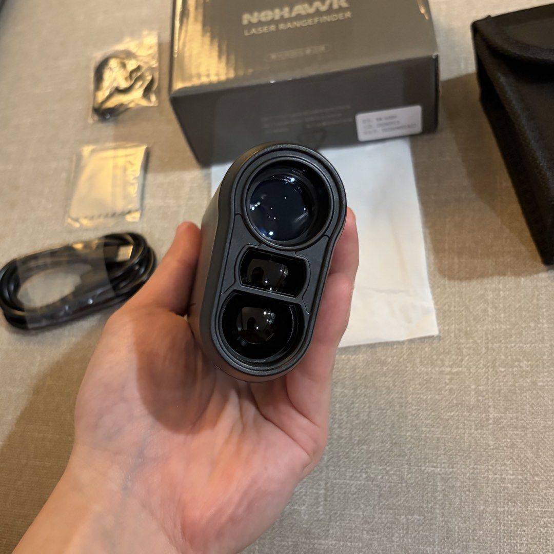 Golf Laser Range Finder (Category: Golf) located in Angeles City. Submitted by miggyhipolito (Listing ID 1469259355, Image 3). Description: Nohawk NK-600 Golf Laser Range Finder Brand new! With slope. Rechargeable USB C. Comes with case Angeles City, Pampanga FREE shipping nationwide via J&T.