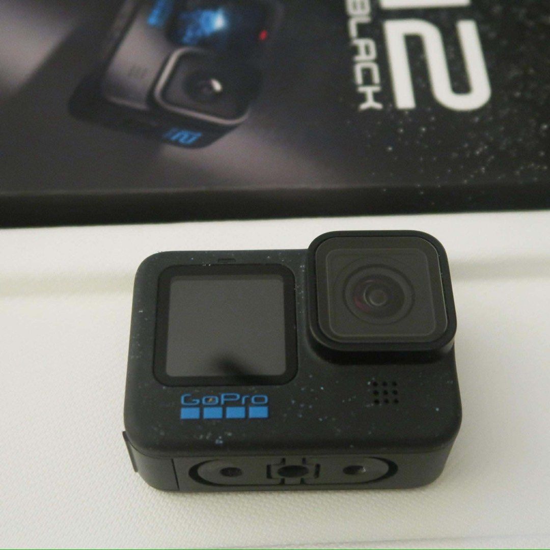 GoPro Hero 12 Black Action Camera (Category: Cameras) located in Manila. Submitted by gentlewind_62f064 (Listing ID 1469260766, Image 2). Description: - GoPro Hero 12 Black action camera - Includes original box - Shoot your next adventure in stunning 4K resolution - Trusted seller with great ratings, buy with confidence!.
