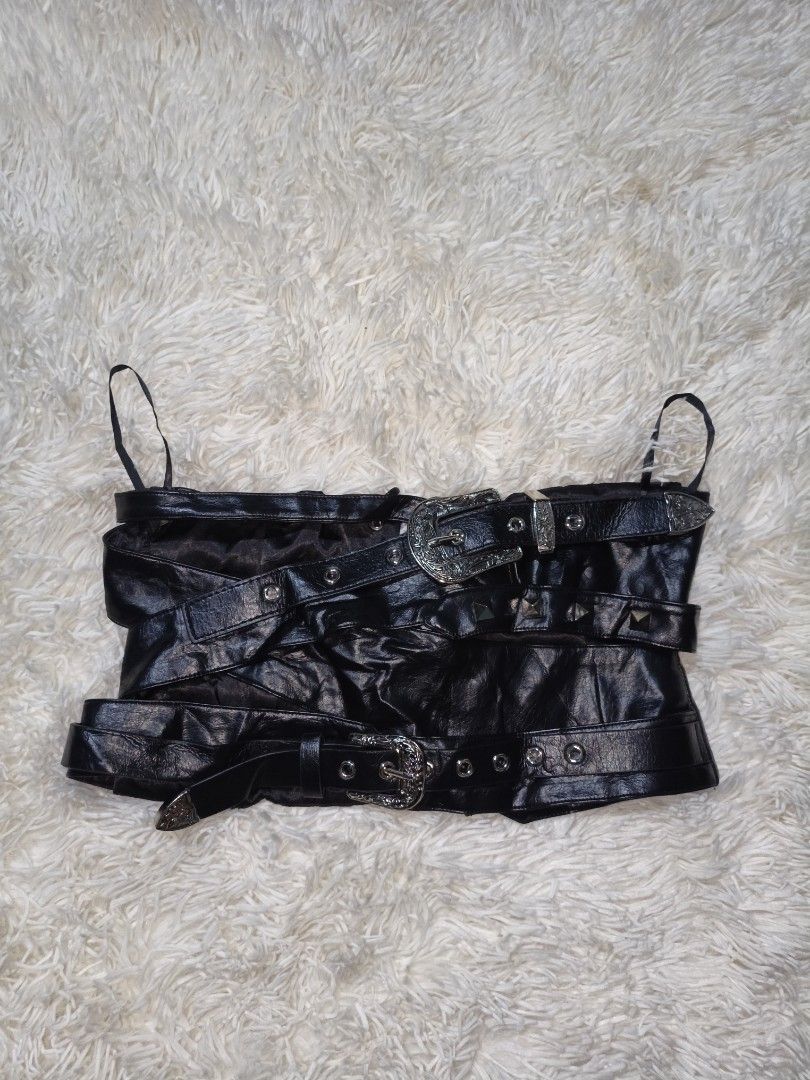 Gothic Corset Belt (Category: Others Tops) located in Minglanilla. Submitted by out.thrift (Listing ID 1469307198, Image 2). Description: 🦇 GOTHIC CORSET BELT 📌 GRETA CONDITION 📌 SIZE M ON TAG ( ADJUSTABLE ) 📌 COMPLETE TAGS 📌 METAL BELTS 📍CEBU 📦 SHIP J&T 👤 VISIT MY SELLING ACCOUNT OUT THRIFT FOR LEGITIMACY AND PERMANENT VOUCH.