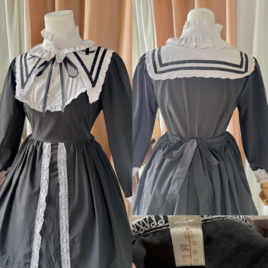 gothic lolita dress (Category: Dresses) located in General Trias. Submitted by Ashantyscollezion (Listing ID 1469330085, Image 3). Description: ✏️ 𝘒𝘪𝘯𝘥𝘭𝘺 𝘕𝘰𝘵𝘦: - 𝘗𝘭𝘦𝘢𝘴𝘦 𝘤𝘩𝘦𝘤𝘬 𝘢𝘭𝘭 𝘥𝘦𝘵𝘢𝘪𝘭𝘴 𝘪𝘯 𝘵𝘩𝘦 𝘤𝘢𝘱𝘵𝘪𝘰𝘯𝘴. - 𝘋𝘪𝘮𝘦𝘯𝘴𝘪𝘰𝘯𝘴 𝘢𝘭𝘳𝘦𝘢𝘥𝘺 𝘰𝘯 𝘵𝘩𝘦 𝘱𝘩𝘰𝘵𝘰. -𝘱𝘦𝘵𝘵𝘪𝘤𝘰𝘢𝘵, 𝘳𝘪𝘣𝘣𝘰𝘯 𝘢𝘯𝘥 𝘰𝘵𝘩𝘦𝘳 𝘴𝘵𝘺𝘭𝘪𝘯𝘨 𝘪𝘵𝘦𝘮𝘴 𝘢𝘳𝘦 𝘯𝘰𝘵 𝘪𝘯𝘤𝘭𝘶𝘥𝘦𝘥. 𝘍𝘰𝘳 𝘧𝘭𝘢𝘸𝘴 𝘢𝘯𝘥 𝘰𝘵�