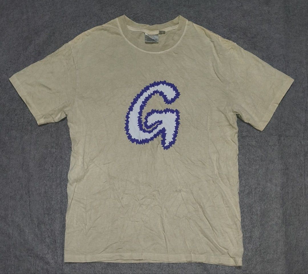 Gramicci Graphic Tee Light Green Size M (Category: Tshirts & Polo Shirts ) located in Cagayan de Oro. Submitted by adamfitz (Listing ID 1469382657, Image 1). Description: - Brand: Gramicci - Color: Light green - Design: Large fuzzy 'G' graphic logo on front chest - Fit/Size: Asia M / USA S (fits like a USA Small) - Details: Crew neckline, short sleeves - Condition/Style: Comfortable casual wear, perfect for everyday outfits 20.5x27.5 excellent no