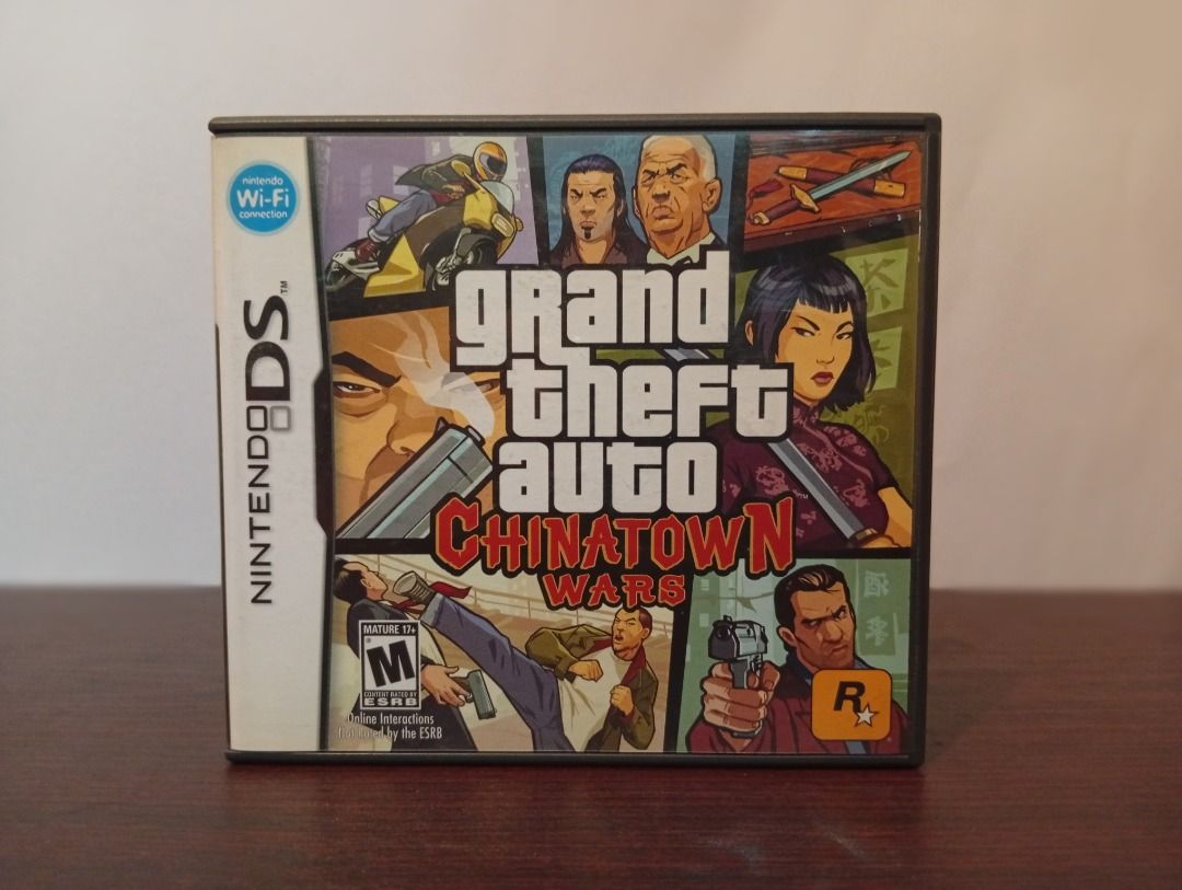 Grand Theft Auto: Chinatown Wars Nintendo DS (Category: Nintendo) located in Quezon City. Submitted by bargainbayan (Listing ID 1469239262, Image 1). Description: FOR SALE/FOR TRADE: Grand Theft Auto Chinatown Wars Price: 3,200 *Can be traded to Magic: The Gathering Cards. Hit me with your offers Description/Condition: - Comes with manual and other inserts - Game is in good working condition - Comes with Map - Case and cartridge are all in good p